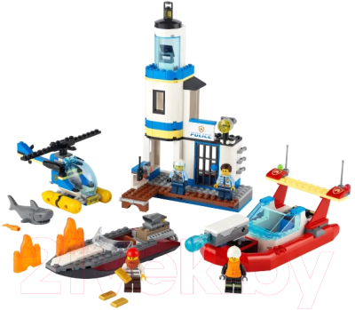 Конструктор Lego City Операция береговой полиции и пожарных / 60308