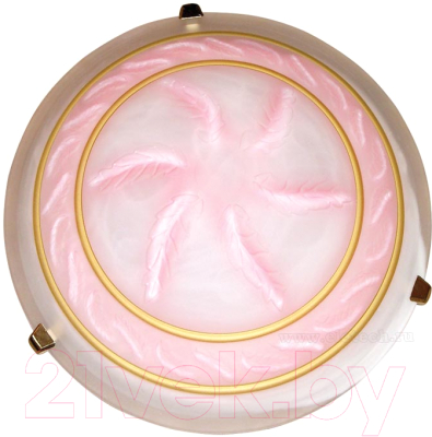 Потолочный светильник Элетех Спиге 300 НПБ 01-2x60-139 М16 / 1005202677 (розовый)