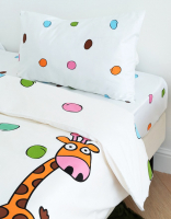 Комплект постельный для малышей Shining Star Карапузики MX-645-5 жирафик - 