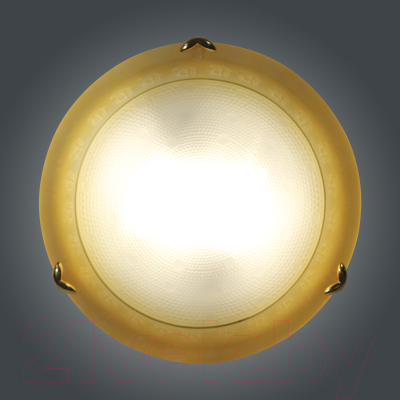 Потолочный светильник Элетех Роса 300 НПБ 01-2x60-139 М16 / 1005202519 (желтый)