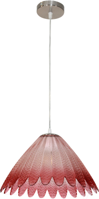 Потолочный светильник Элетех Лучи НСБ 72-60 М53 / 1005251433 (розовый)