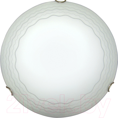 Потолочный светильник Элетех Кружево 500 НПБ 06-3x60 М64 / 1005204248 (матовый белый)