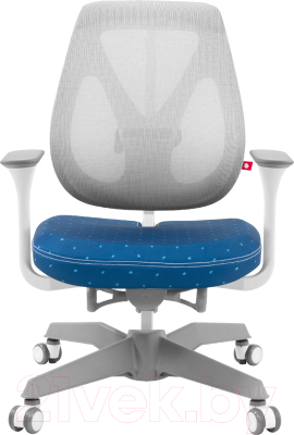 Кресло растущее ТСТ Nanotec Ego-C Mesh с сетчатой спинкой и подлокотниками (синий)