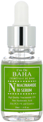 Сыворотка для лица Cos de Baha Niacinamide 10 Serum (30мл)