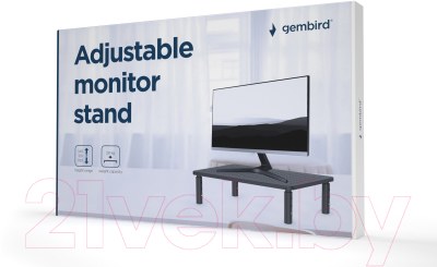 Подставка под монитор Gembird MS-TABLE-01