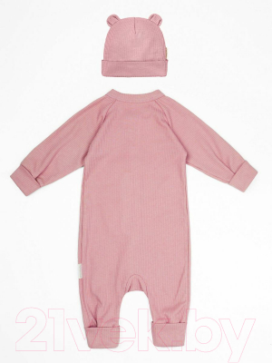 Комплект одежды для малышей Amarobaby Fashion / AB-OD21-FS5001/06-62 (розовый, р.62)