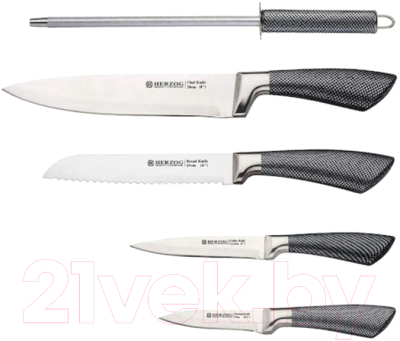 Набор ножей Mercury Haus Herzog HR-SND5-CRB