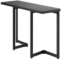 Обеденный стол Millwood Арлен 3 38-76x110x76 (антрацит/металл черный) - 
