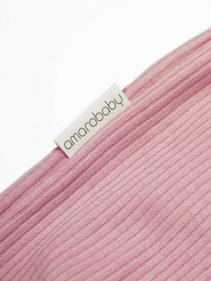 Комплект одежды для малышей Amarobaby Fashion / AB-OD21-FS5001/06-80 (розовый, р.80)