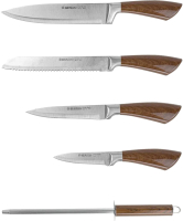Набор ножей Mercury Haus Herzog HR-SND5W-BRN - 