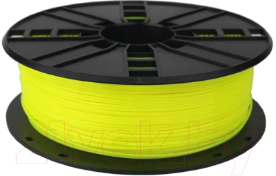 Пластик для 3D-печати Gembird PLA 3DP-PLA1.75-01-FY (1.75мм, 1кг, флуоресцентный желтый)