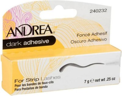 Клей для фиксации накладных ресниц Andrea 300000 Mod Strip Lash Adhesive Темный (7г) - 
