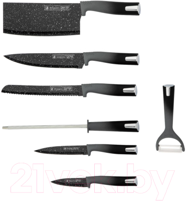 Набор ножей Mercury Haus Kitchen King KK-SL8-GRY
