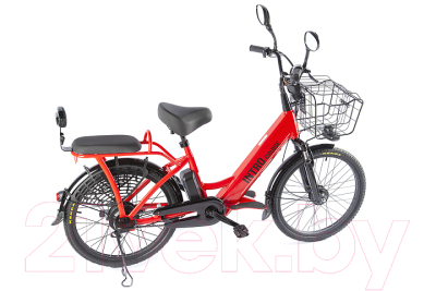 Электровелосипед Eltreco Intro Cruise 24 350W (красный)