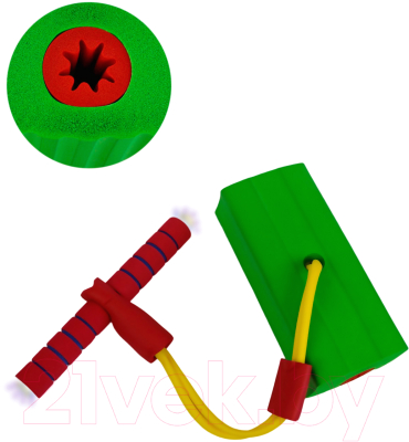 Тренажер для прыжков Centr-Opt Children Frog Bouncer Stilts (зеленый)