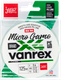Леска плетеная Lucky John Vanrex Micro Game Х4 Braid Fluo Green 125/012 / LJ4115-012 - 