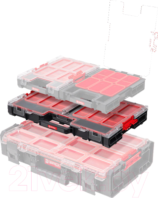 Органайзер для инструментов QBrick System One Organizer L + бита / 5901238251279 (черный)