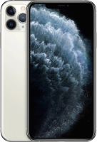 Смартфон Apple iPhone 11 Pro Max 64GB / 2BMWHF2 восстановленный Breezy Грейд B (серебристый) - 