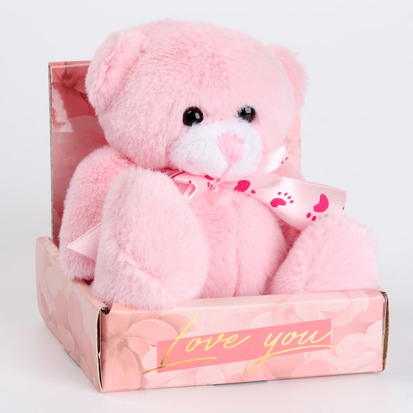 Мягкая игрушка Milo Toys Love you, мишка / 5262383