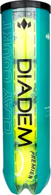 Набор теннисных мячей Diadem Premier Clay Court 4B / BALL-4CASE-CLAYCRT (4шт) - 
