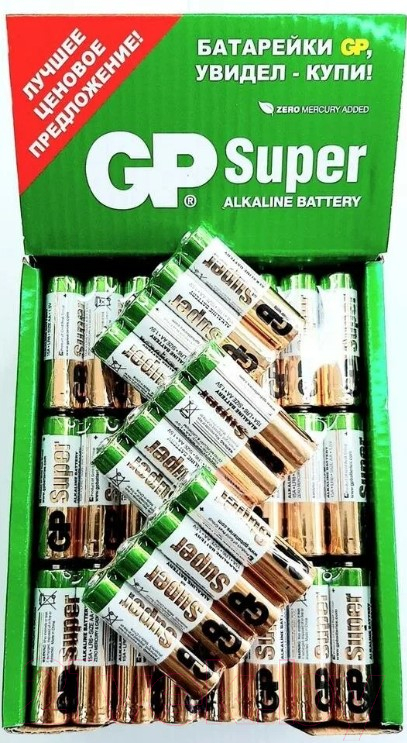 Батарейка GP Batteries Super LR6 96BOX / 384