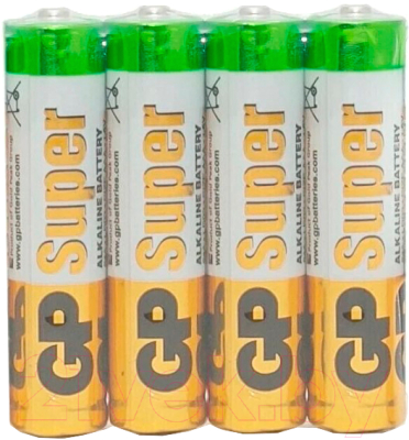 Батарейка GP Batteries Super LR03 96BOX / 384