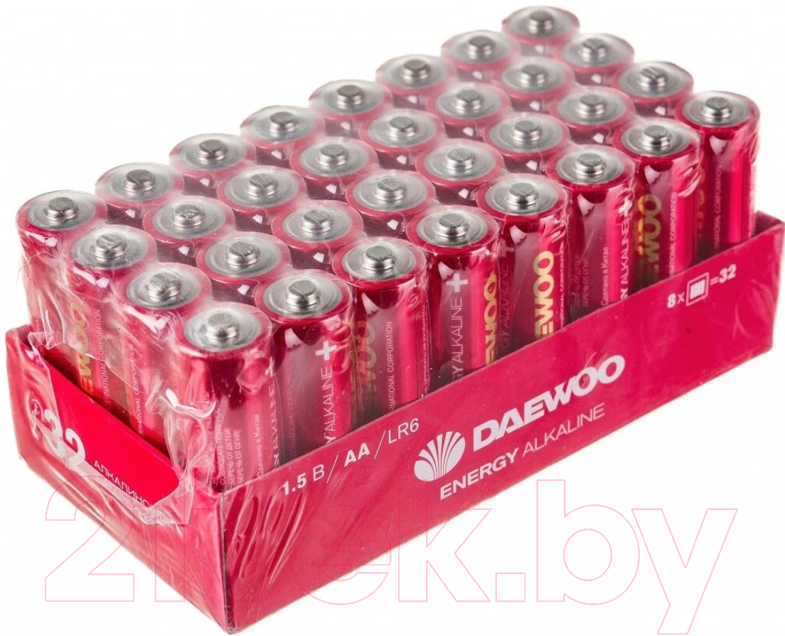 Батарейка Daewoo LR6 Energy Alkaline PACK32 32/768