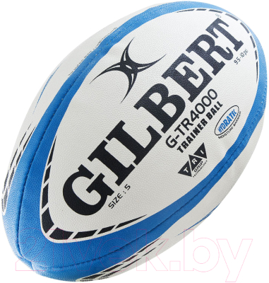 Мяч для регби Gilbert G-TR4000 / 42098105 (размер 5, белый/черный/синий)