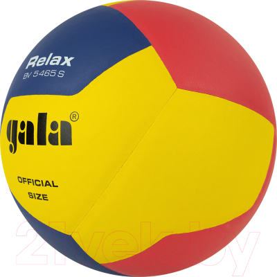 Мяч волейбольный Gala Sport Relax 12 / BV5465S (размер 5, желтый/синий/красный)