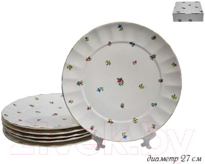 Набор тарелок Lenardi Полевые Цветы 105-071 (6шт)