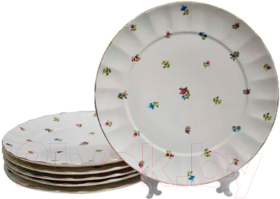 Набор тарелок Lenardi Полевые Цветы 105-071 (6шт)