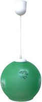 Потолочный светильник Элетех Ромашка НСБ 72-60 М50 / 1007000001 (зеленый матовый) - 