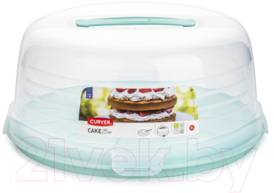 Блюдо для торта Curver Chef&Home 00416-Q29-00 (мятный)