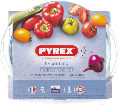 Кастрюля Pyrex Essentials 204A000N/2022