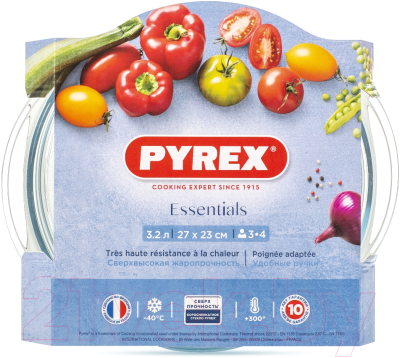 Кастрюля Pyrex Essentials 208A000N/2022