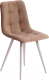 Миниатюра изображения товара Стул Tetchair Chilly ткань/металл (бежевый Barkhat 5/белый)