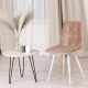 Миниатюра изображения товара Стул Tetchair Chilly ткань/металл (бежевый Barkhat 5/белый)