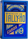 Игральные карты Bicycle Tally-ho Metal Standard index blue / 10024824 - 