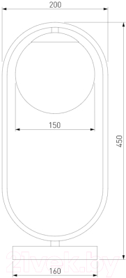 Прикроватная лампа Евросвет 01138/1 (золото)