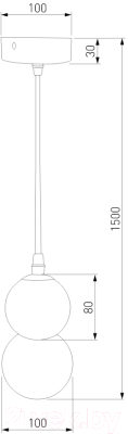 Потолочный светильник Евросвет 50250/1 LED (белый)