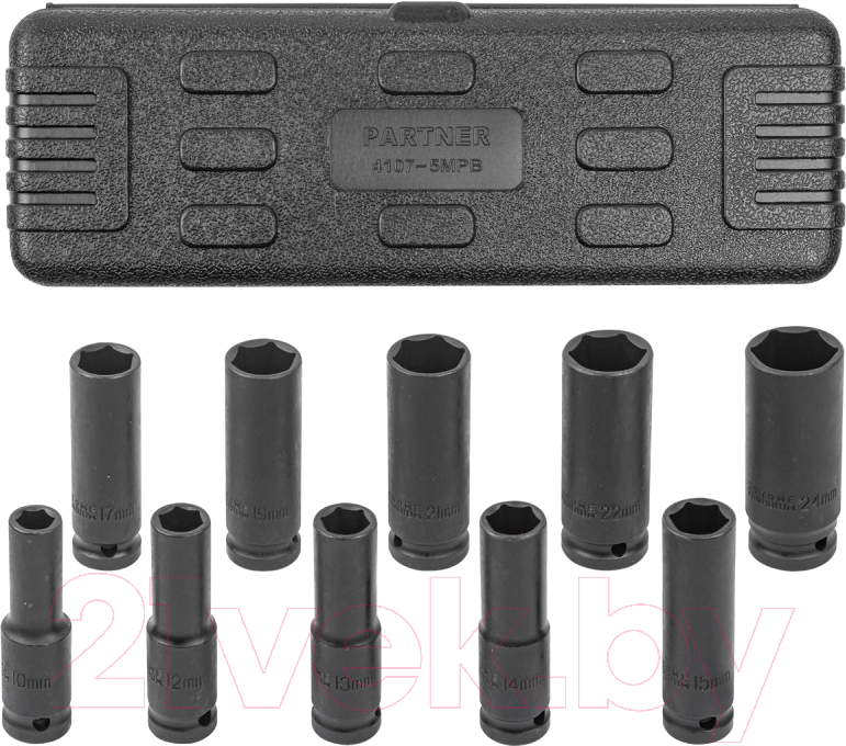 Набор головок слесарных Partner PA-4107-5MPB