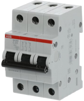 

Выключатель автоматический ABB, SH203-C20 3P 20А / 2CDS213001R0204