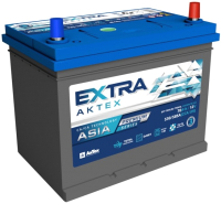 Автомобильный аккумулятор АкТех Extra Premium JIS 530/585A R+ / ATEXPA703R (70 А/ч) - 