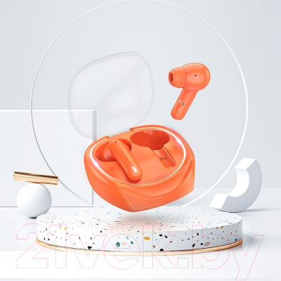 Изображение товара Беспроводные наушники Borofone BW37 TWS (оранжевый)