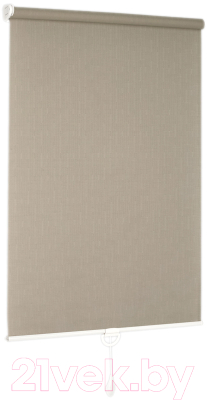Рулонная штора Delfa Сантайм Лен СРШ-01 МД2404 (34x170, серый)