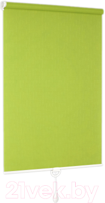 Рулонная штора Delfa Сантайм Лен СРШ-01 МД2653 (34x170, светло-зеленый)