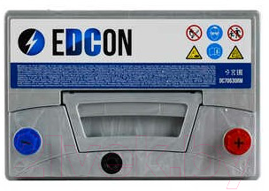 Автомобильный аккумулятор Edcon DC70630RM (70 А/ч)