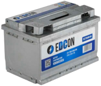 Автомобильный аккумулятор Edcon DC72640R1M (72 А/ч) - 