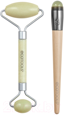 Массажный набор для лица Ecotools Jade Roller Duo ET7514