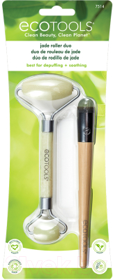 Массажный набор для лица Ecotools Jade Roller Duo ET7514